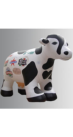 vache gonflable prêt pour amuser votre évènement